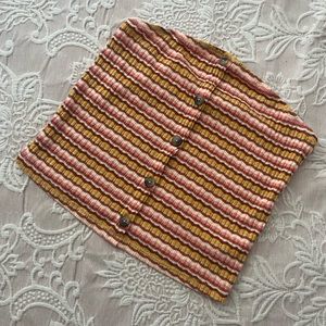 American Eagle multi colored tube top